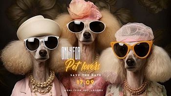 “Only For Pet Lovers” è a Milano il 17 settembre ai Giardini della Guastalla